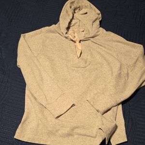 LOFT Women's Light Gray Hoodie